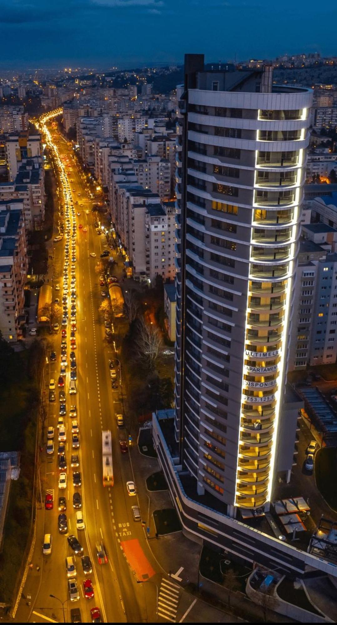Boudoir Apartment City Tower - 15Th Floor Cluj-Napoca Exterior foto